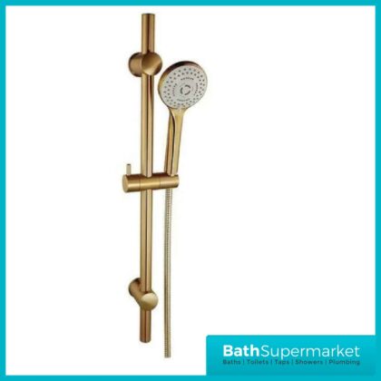 Round Slide Rail Kit​ Brushed Brass