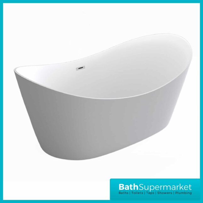 Belmont Modern Grey Freestanding 1700x780x670mm Bath