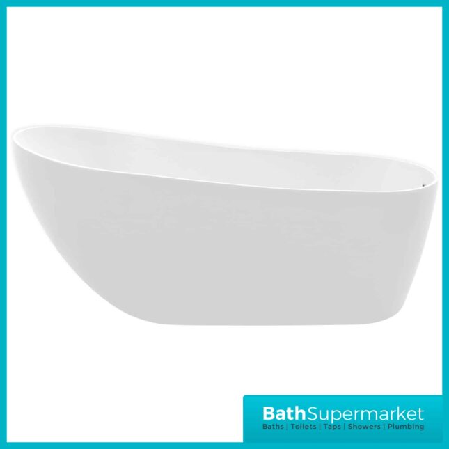 Ashbourne Modern Freestanding 1500x750x720mm Slipper Bath