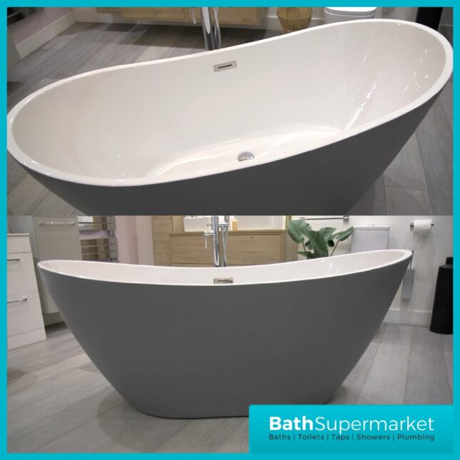 Belmont Modern Freestanding 1700x780x670mm Bath