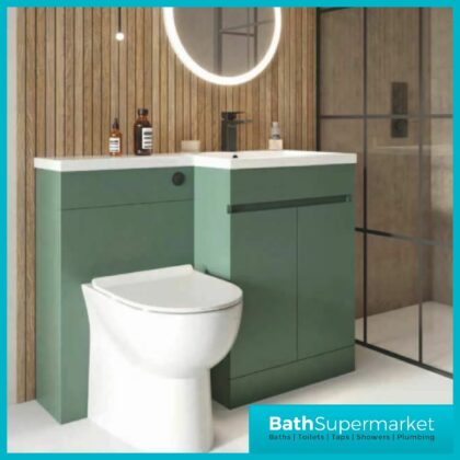 Empire Green Combination L Shape Furniture Pack 1100mm x 860mm LH & RH