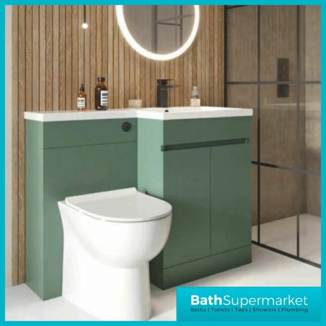 Empire Green Combination L Shape Furniture Pack 1100mm x 860mm LH & RH