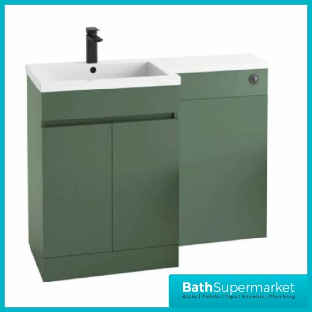 Empire Green Combination L Shape Furniture Pack 1100mm x 860mm LH & RH