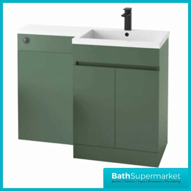 Empire Green Combination L Shape Furniture Pack 1100mm x 860mm LH & RH