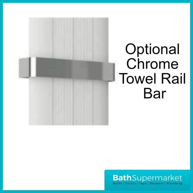 Taupo Anthracite Grey Modern Aluminium Radiator 1800mm x 375mm