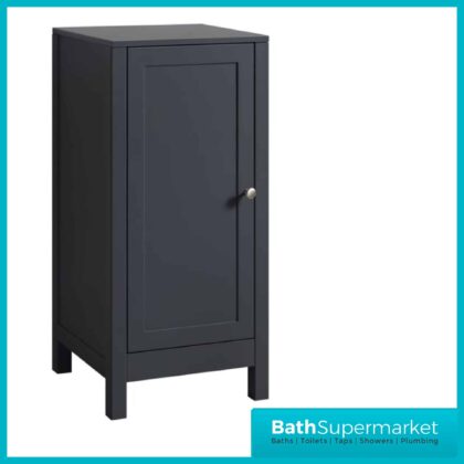 Turin Shadow Grey Floorstanding Side Cabinet Storage Unit 400mm