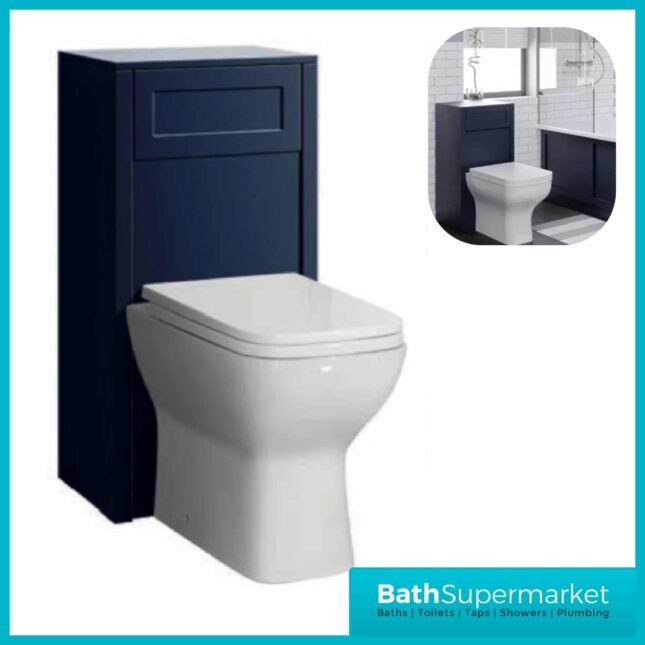 Turin Sapphire Back To Wall Floorstanding WC Unit 500mm