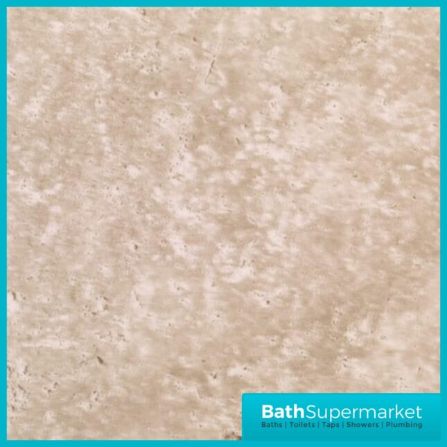 Concrete Beige PVC 10mm Wall Panel 2400mm High x 1000mm