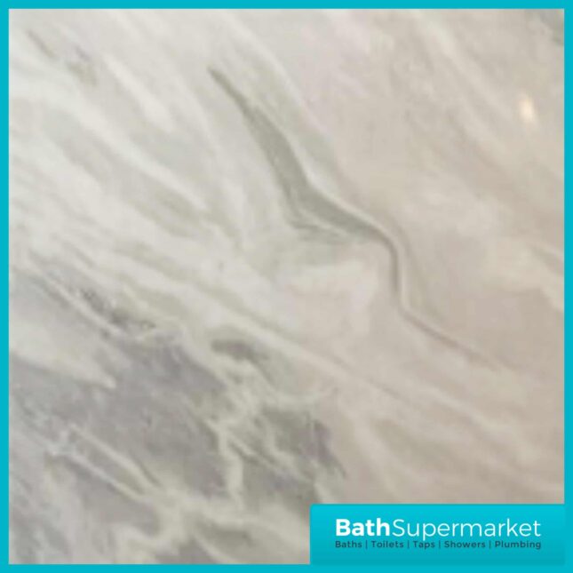 Ocean Marble PVC 10mm Wall Panel 2400mm High x 1000mm - Image 3