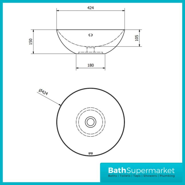 Purity Grey Ash Wall Mounted Drawer Unit With Ceramic Worktop & Basin 600mm