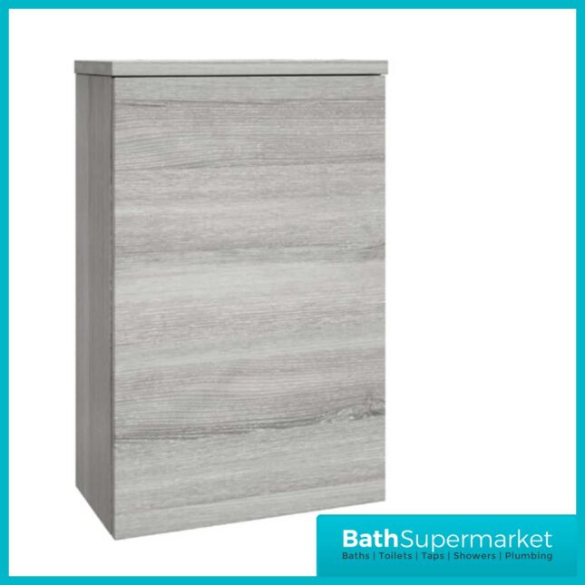 Purity Grey Ash Back To Wall WC Unit 505mm