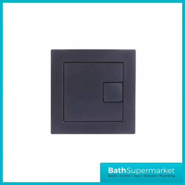 Tavistock Square Black Dual Flush Button TR9028