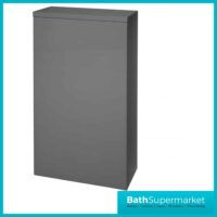 Purity Storm Grey Gloss Back To Wall WC Unit 505mm