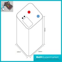 Brushed Brass Traditional Cruciform Black Handle 3-In-1 Instant Boiling Tap