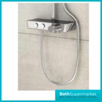 Vitra Round Aquacontrol Charm 240 Thermostatic Shower Column