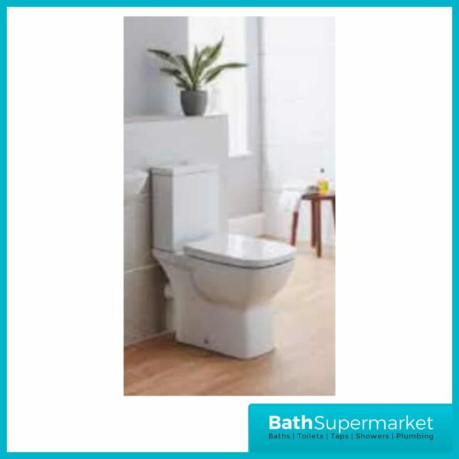 Kartell Kameo 4 Piece Bathroom Set-Rimless Toilet & 550mm Basin