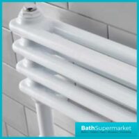 Kartell Kolumn White Designer Heated Towel Rail 500mm x 1140mm