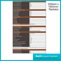 Sognare Elise Anthracite Designer Towel Radiator 500mm x Various Heights - Image 11