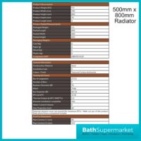 Sognare Elise Anthracite Designer Towel Radiator 500mm x Various Heights - Image 7