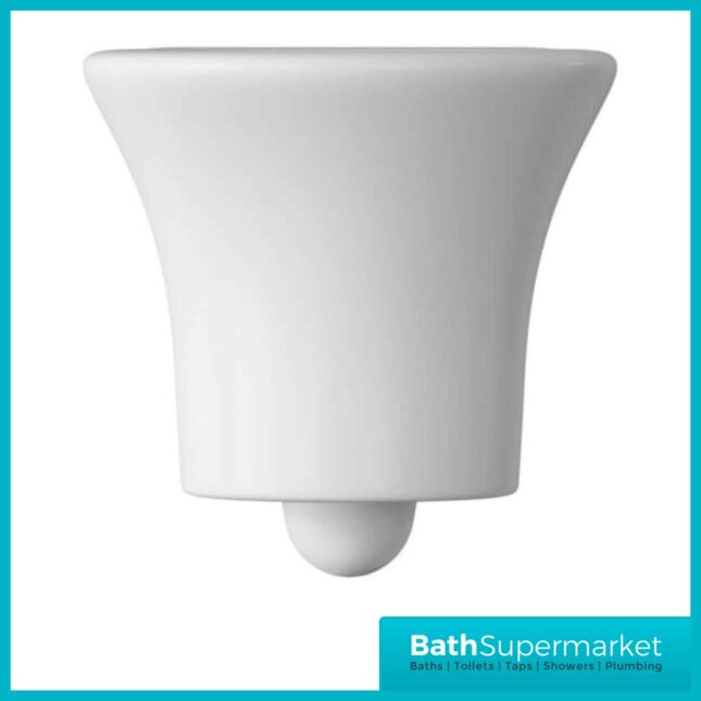 Sandro Round Wall Hung Rimless Bathroom Pan & Soft Close Toilet Seat