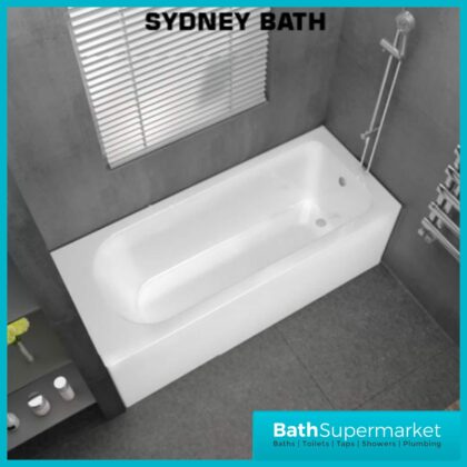 Sydney Round Single Ended Acrylic Bath 1600mm x 700mm - NTH