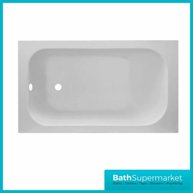 Belen Round Single Ended Space Saving Acrylic Bath 1200mm x 700mm
