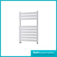 Sognare Vogue White Ladder Towel Radiator 500mm Wide x 800mm & 1200mm Height