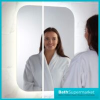 Sognare Halo Touch Sensor Illuminated LED Mirror With Demister 600mm x 800mm
