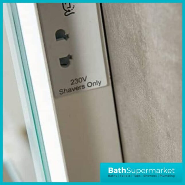 Sognare Losca Smart LED Demister Mirror With Bluetooth Connection 500mm x 700mm