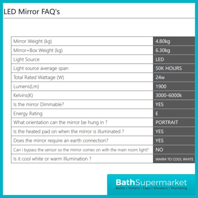 Sognare Lacie Round Brushed Brass LED Illuminated Bathroom Demister Mirror 600mm