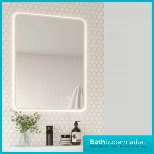 Sognare Vital LED Touch Sensor Mirror With Demister Pad 500mm x 700mm