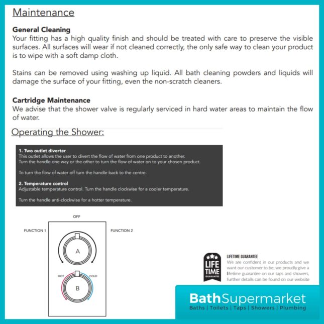 Scudo Core Brushed Brass Round Wall Mounted Head Concealed Thermostatic Valve Shower Kit - Image 7