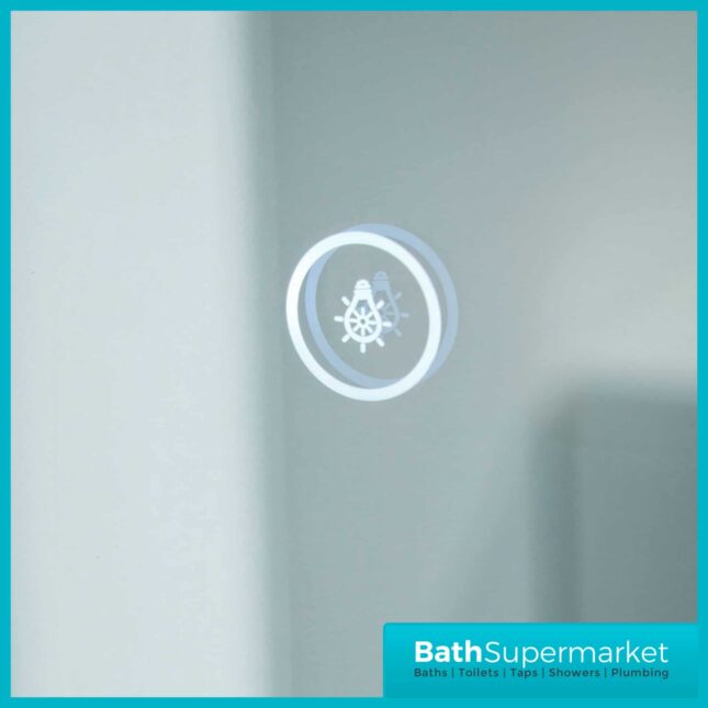 Sognare Vital LED Touch Sensor Mirror With Demister Pad 500mm x 700mm