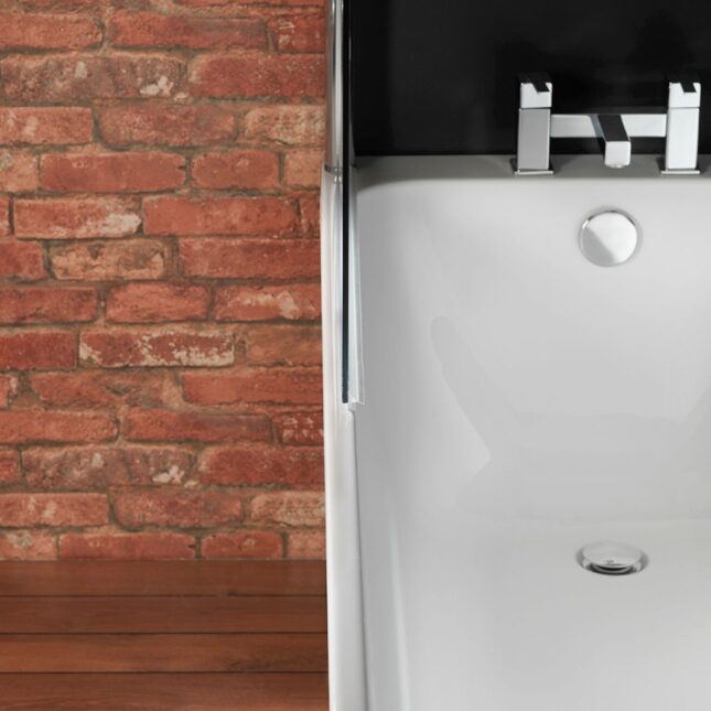 Refine Profile Single Ended Thin Edge Bath 1600mm x 700mm