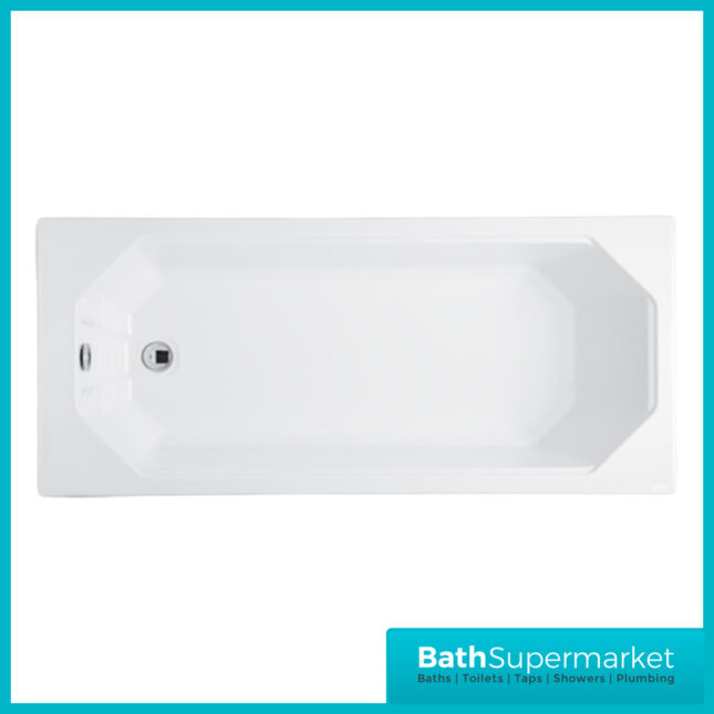 Kvit Astlea Single Ended Acrylic Bath 1700mm x 700mm NTH