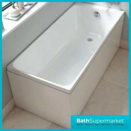 Refine Profile Single Ended Thin Edge Bath 1700mm x 750mm