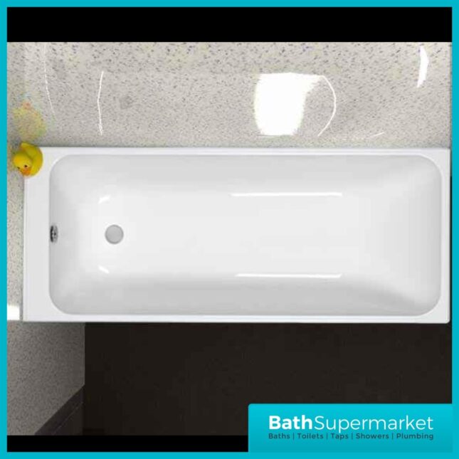 Refine Profile Single Ended Thin Edge Bath 1700mm x 750mm