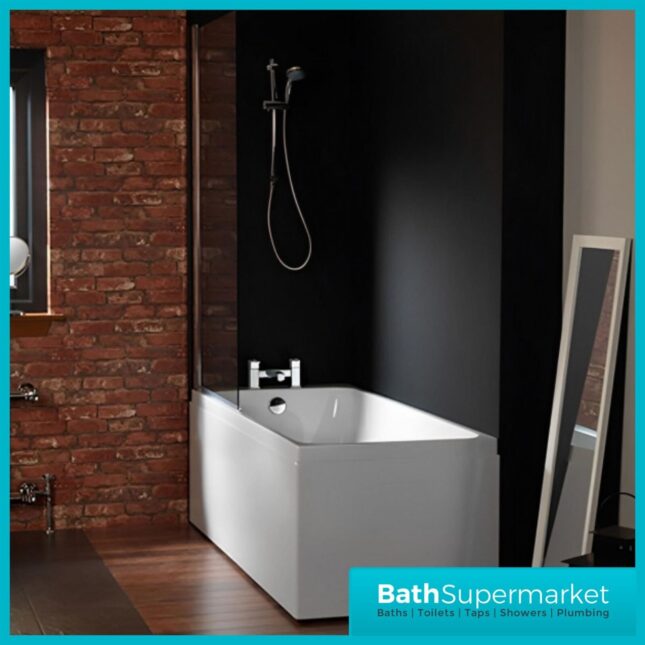 Refine Profile Single Ended Thin Edge Bath 1700mm x 700mm