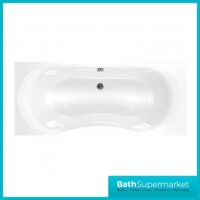 Kvit Arc Duo Double Ended Round Bath 1700mm x 750mm & 1800mm x 800mm Width