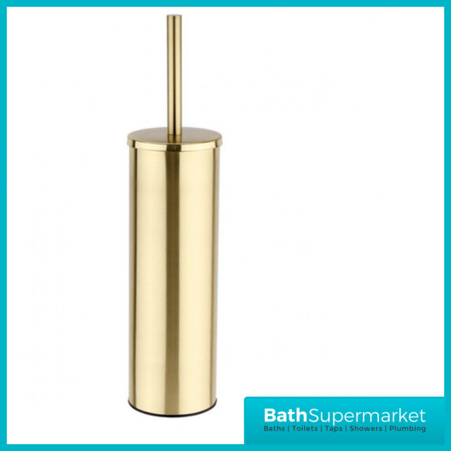 Aeris Brushed Brass Bathroom Accessory Pack - 4 Piece