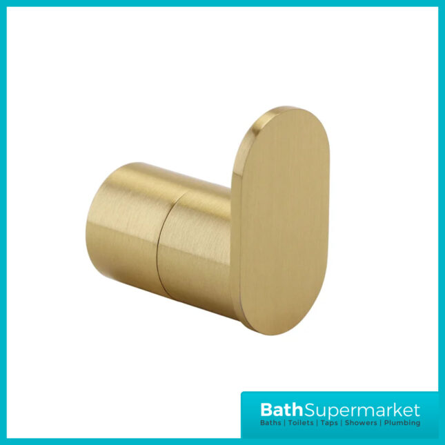 Aeris Brushed Brass Bathroom Accessory Pack - 4 Piece