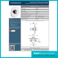 Bristan Concealed Timed Flow Control Valve For Water Economy Mixer Showers - Image 5