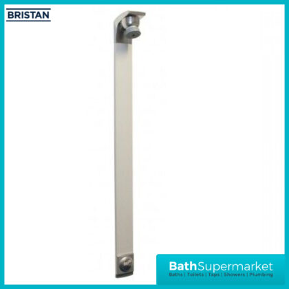 Bristan Push Button Timed Flow Shower Panel With Adjustable Head
