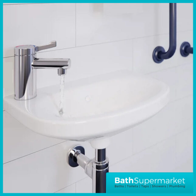 Bristan Solo2 TMV3 Chrome Mono Basin Mixer Tap With Short Lever Handle