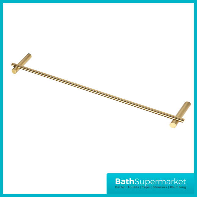 AquaVolere Arazi Brushed Brass Bathroom Accessory Pack - 3 Piece Set - Image 4
