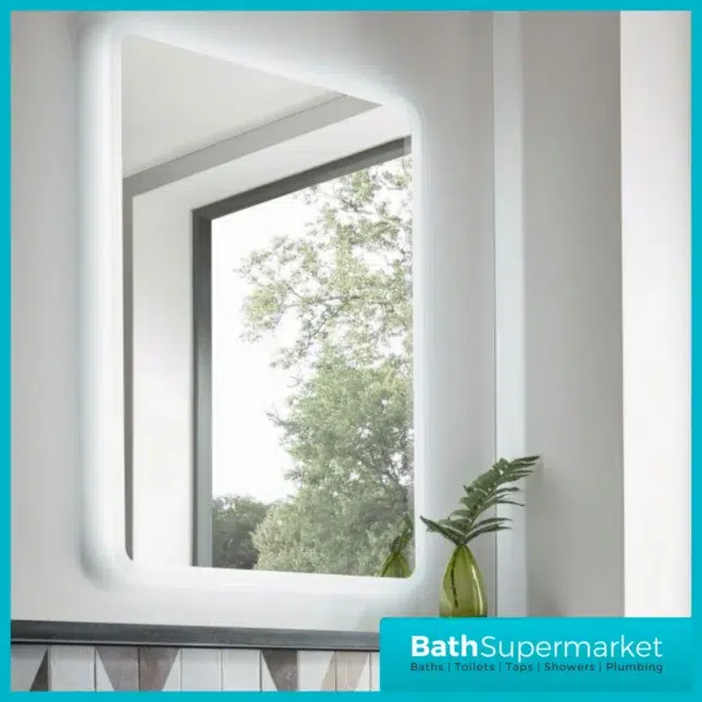 Tavistock Evade LED Touch Sensor Demister Bathroom Mirror - 500mm 600mm 1000mm