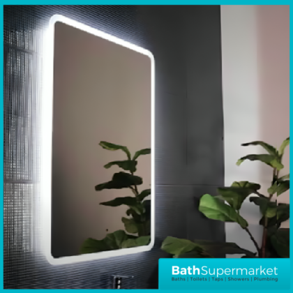 Tavistock Evade LED Touch Sensor Demister Bathroom Mirror - 500mm 600mm 1000mm