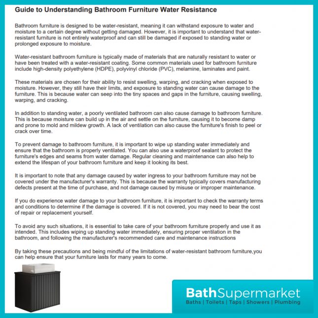 Orac Fluted Matt Black Wall Hung Bathroom Cabinet Drawer Unit 600mm With White Counter Top Basin - Image 10
