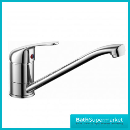 Kartell K-Vit Polished Chrome Single Lever Handle Kitchen Sink Mixer Tap