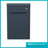 Biella Blue Back To Wall WC Toilet Unit 500mm - Image 2